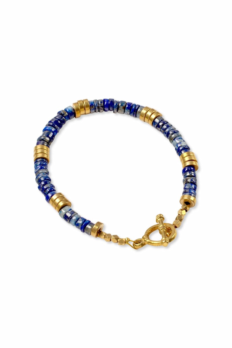 Gemstone Bracelet Lapis